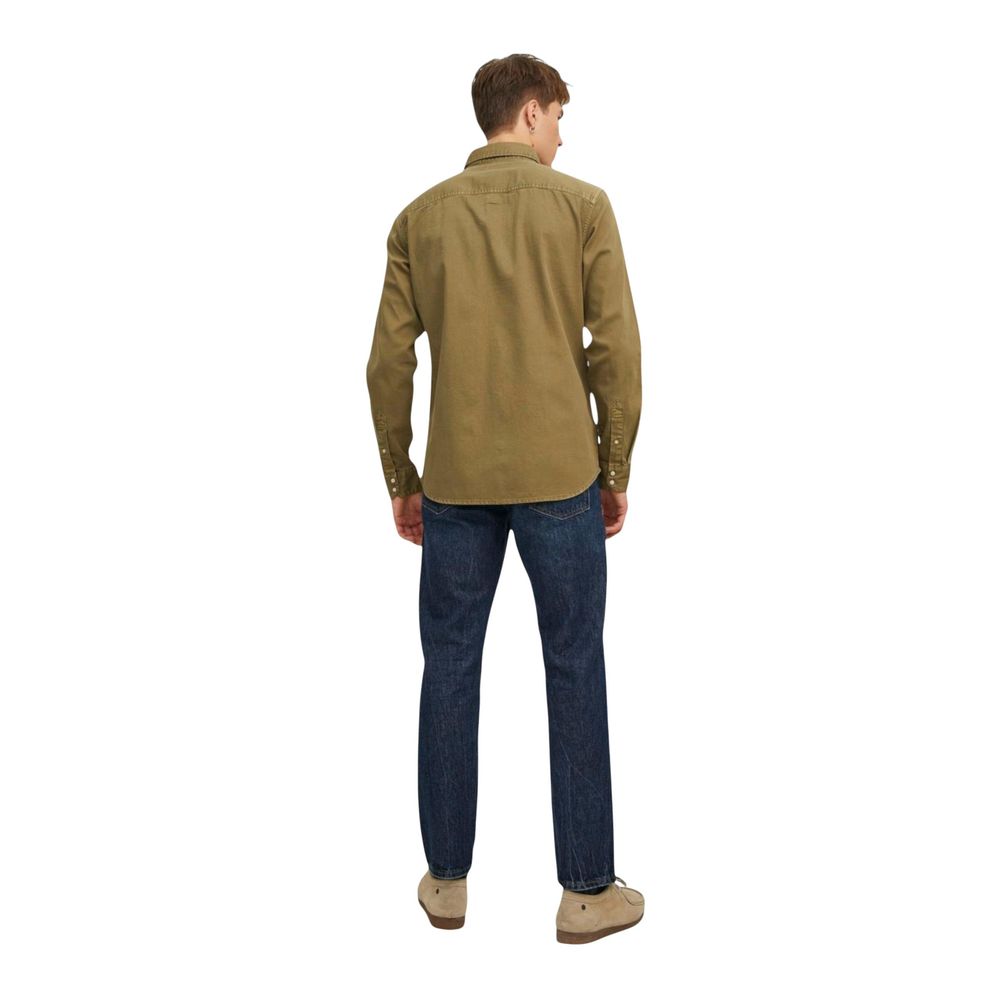 Jack Jones Grøn Denimskjorte