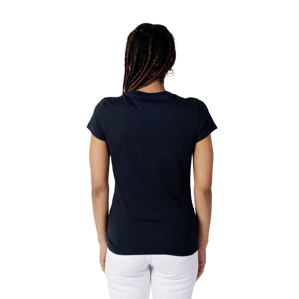 Armani Exchange Blue Cotton T-Shirt