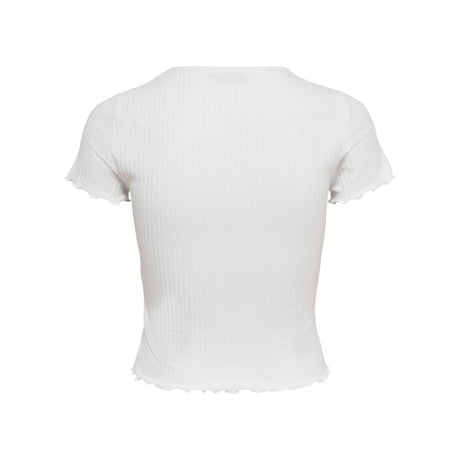 Kun hvidt polyestertøj