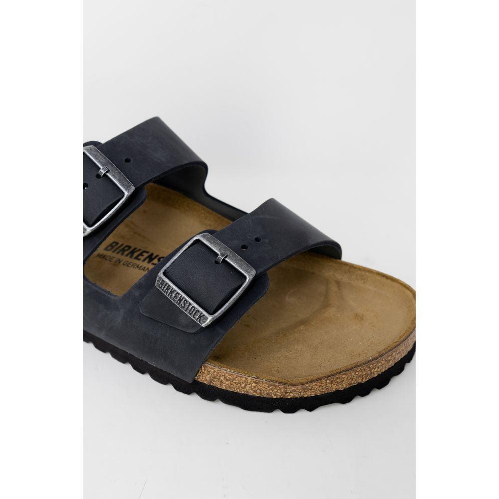 Birkenstock Sorte Syntetiske Hjemmesko