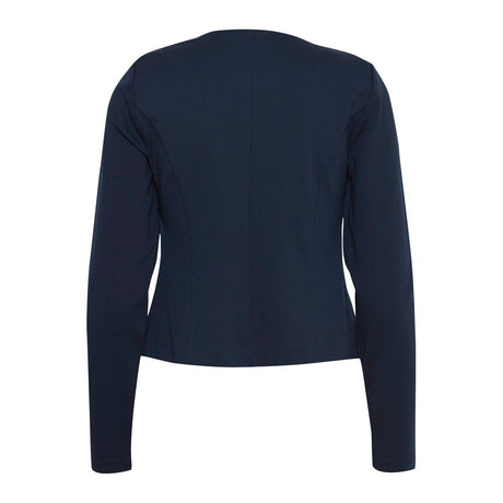 ICHI Blå Polyesterblazer