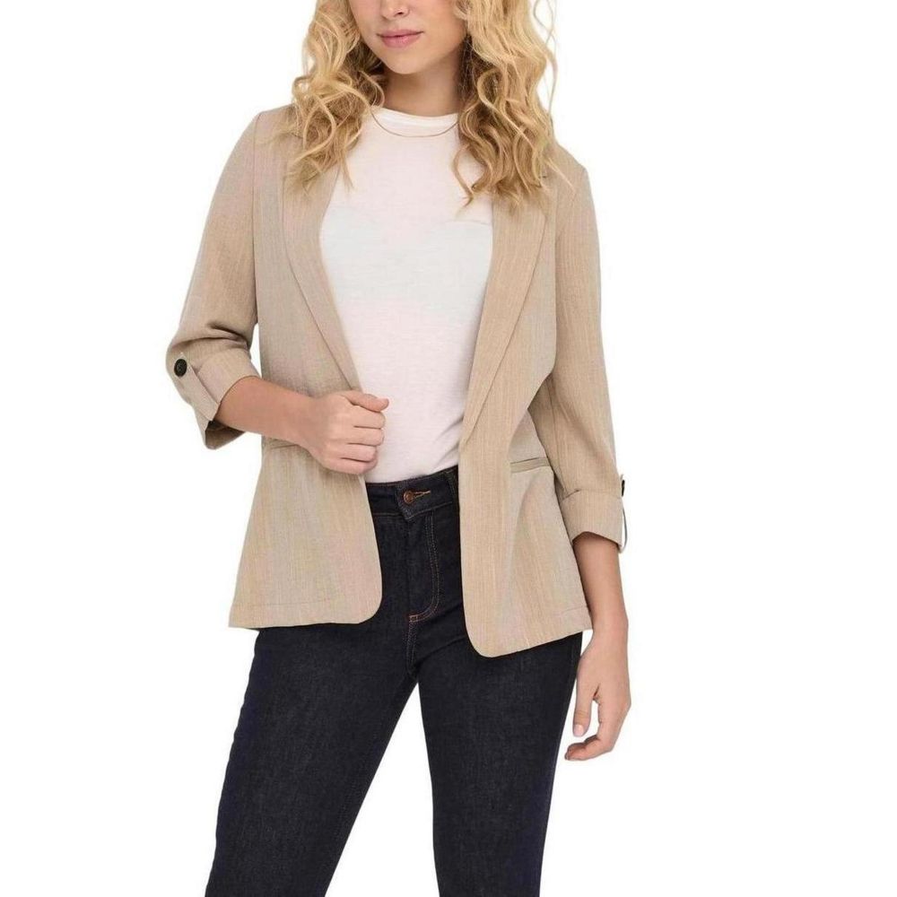 Only Beige Viskose Blazer