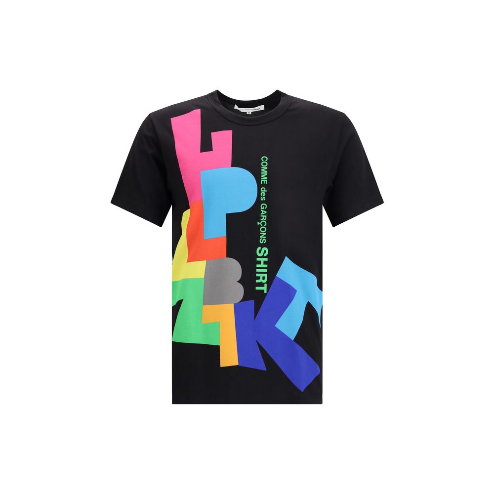 Comme Des Garçons T-shirt i sort bomuld