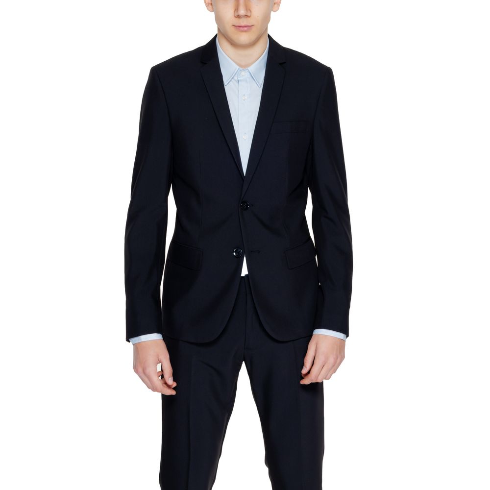Antony Morato Sort Polyesterblazer