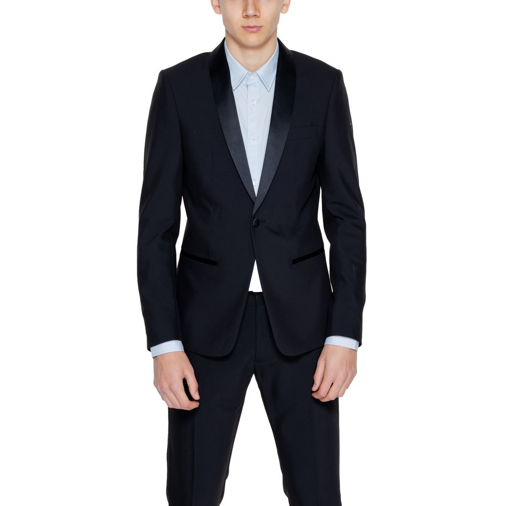 Antony Morato Sort Polyesterblazer