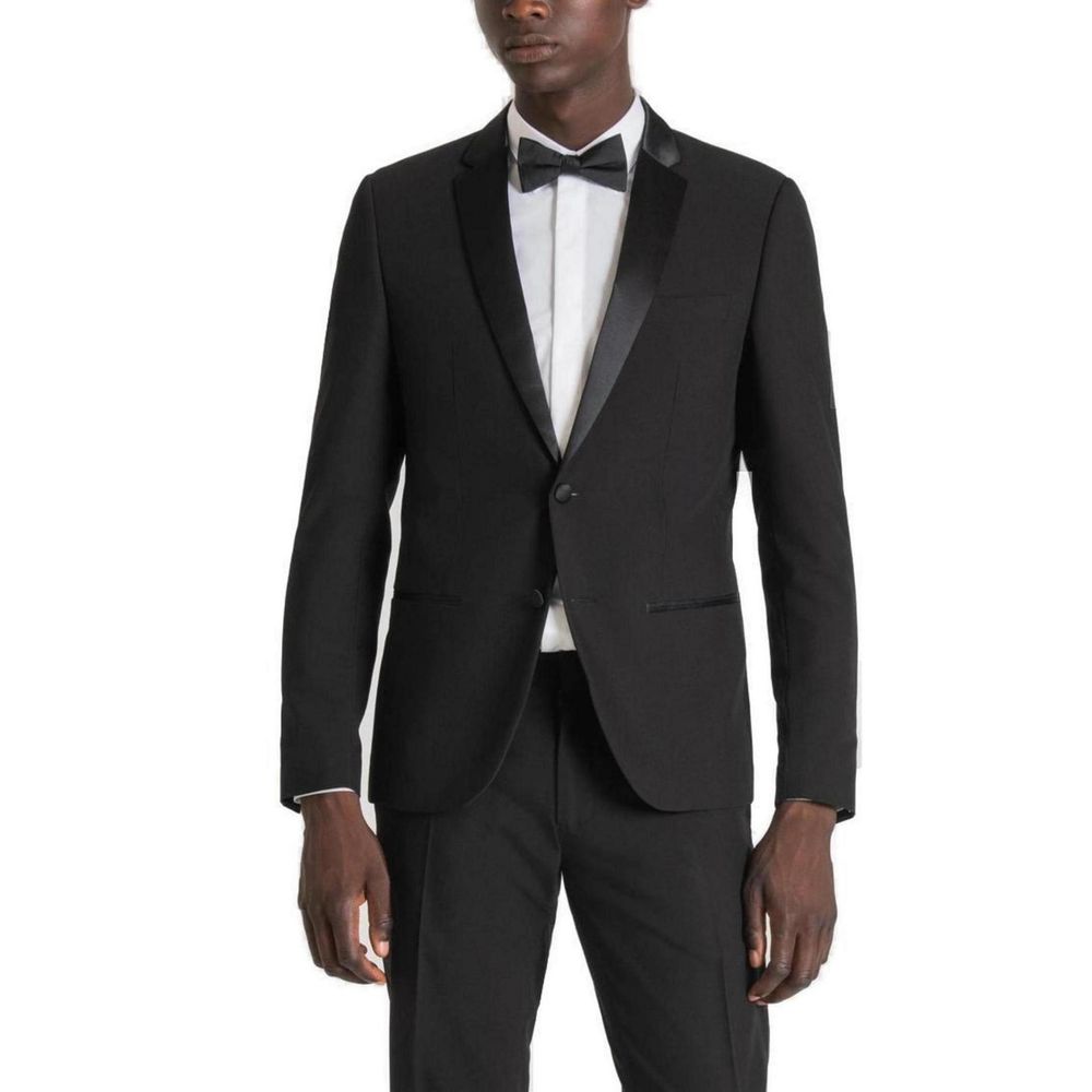 Antony Morato Sort Polyesterblazer