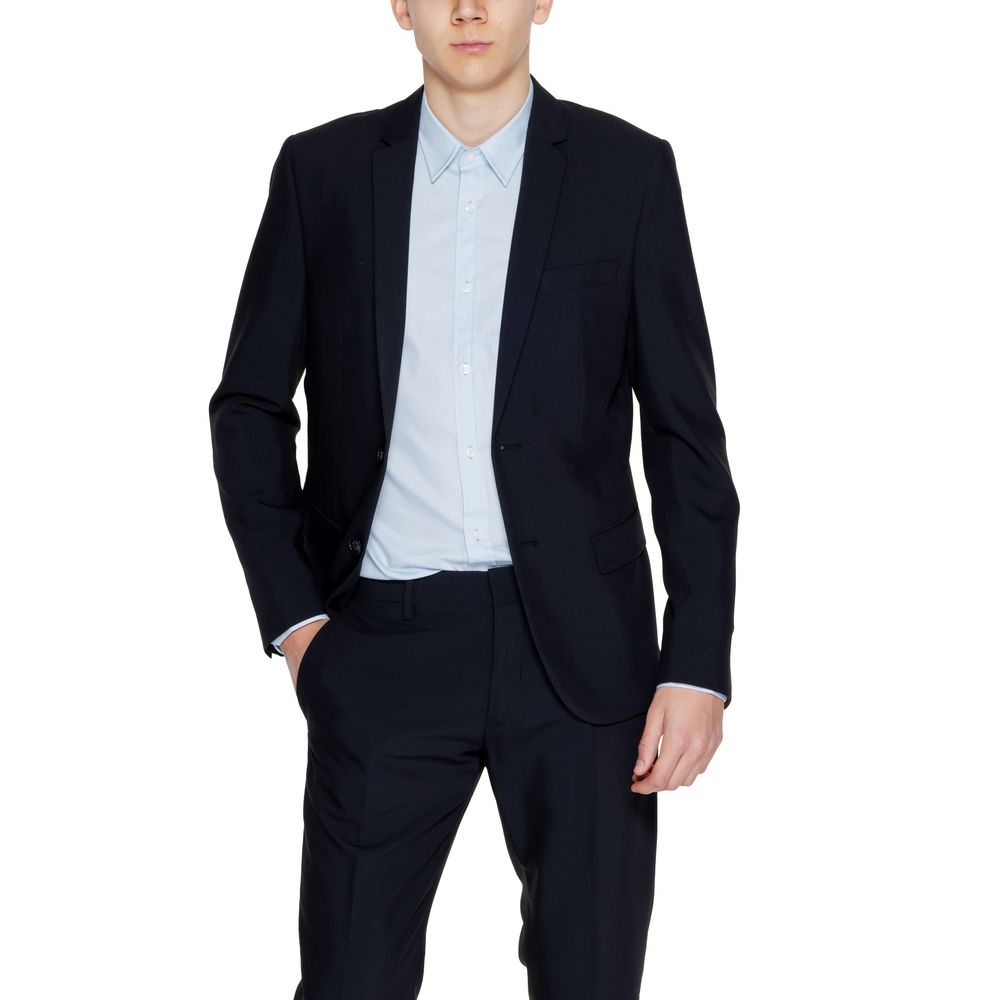 Antony Morato Sort Polyesterblazer