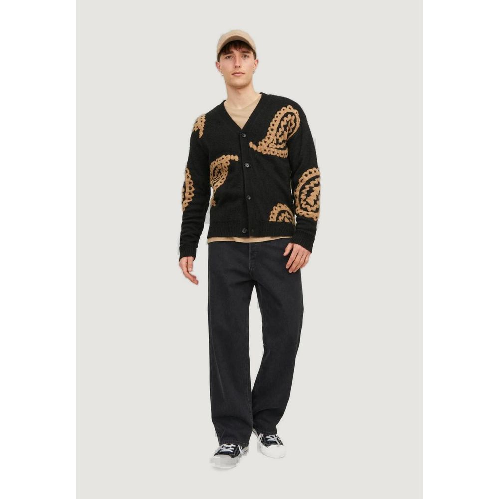 Jack Jones Sorte Bomulds Relaxed Fit Jeans