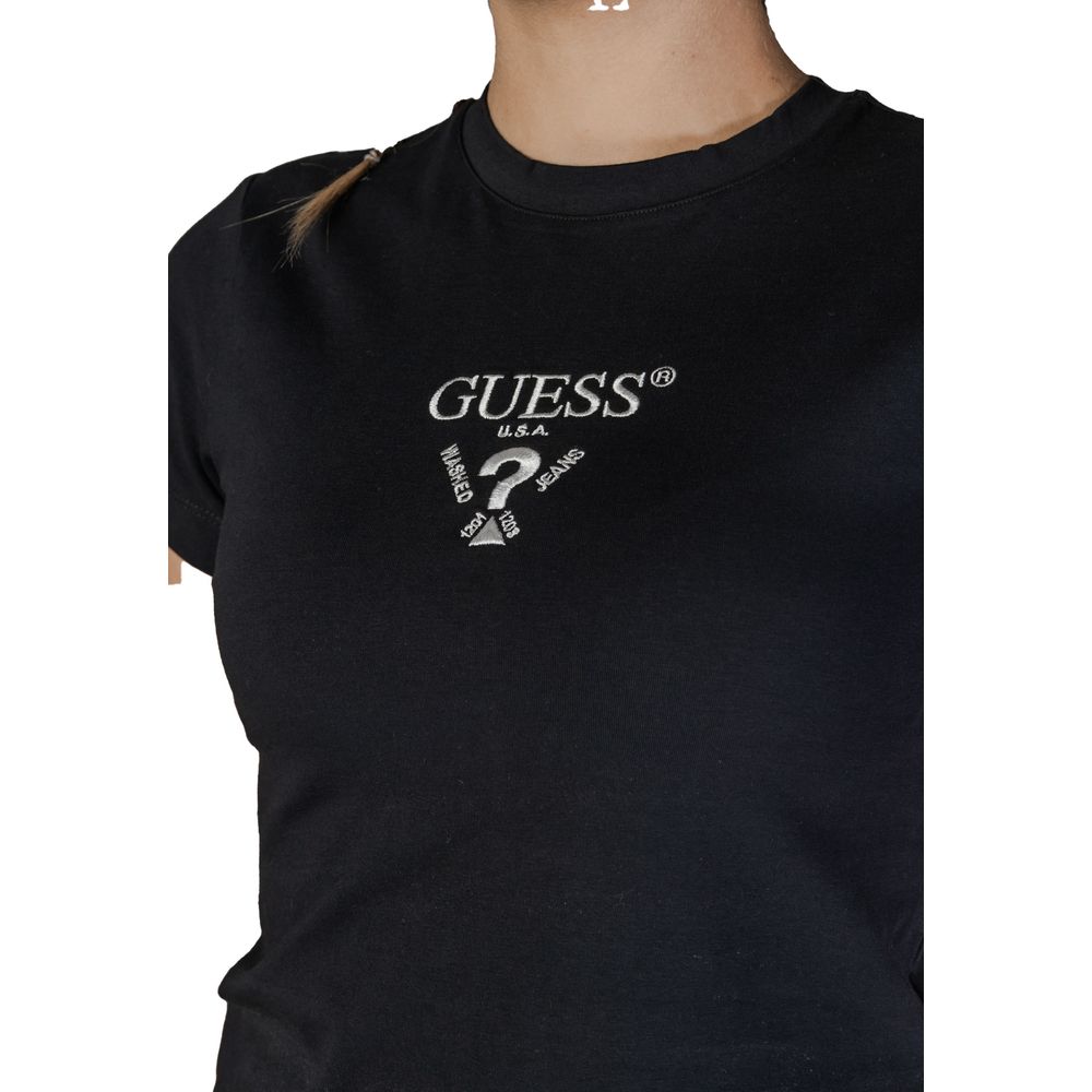 Guess Active sort bomulds-T-shirt