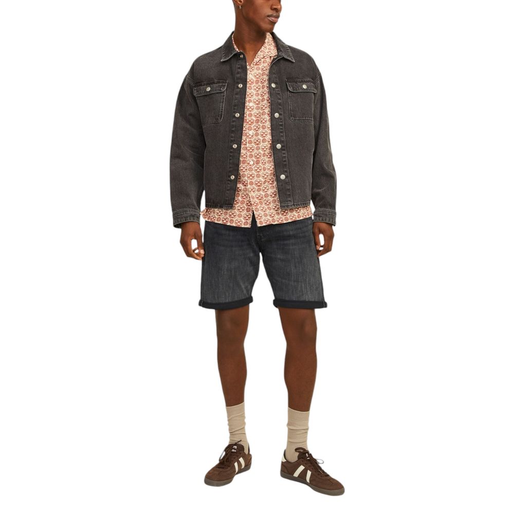 Jack Jones Sorte Bomulds Bermudashorts