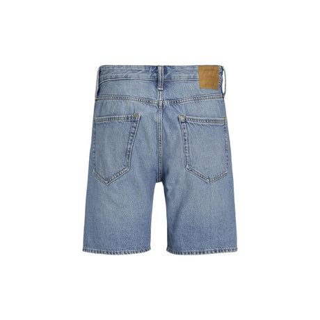 Jack Jones Blå Bomulds Bermudashorts
