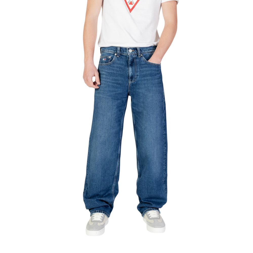 Tommy Hilfiger Jeans Blå Genbrugsbomuld Relaxed Fit Jeans