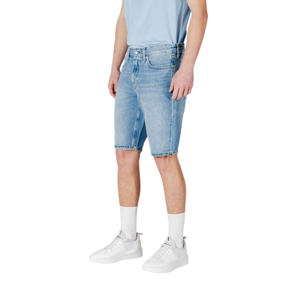 Calvin Klein Jeans Blå Bomulds Bermudashorts