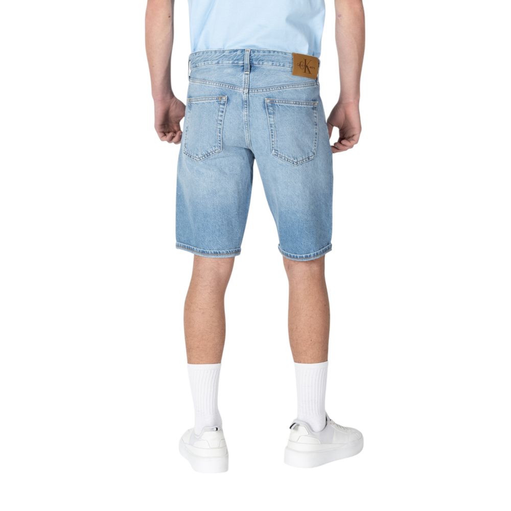 Calvin Klein Jeans Blå Bomulds Bermudashorts