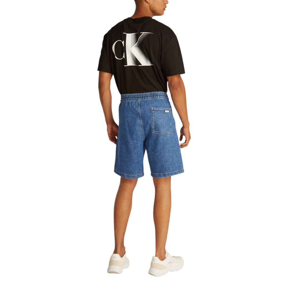 Calvin Klein Jeans Blå Bomulds Bermudashorts