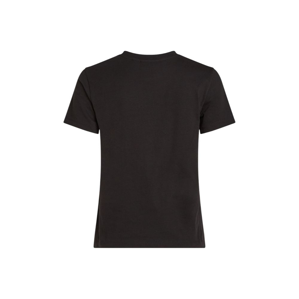 Calvin Klein Jeans Sort genbrugsbomuld T-shirt