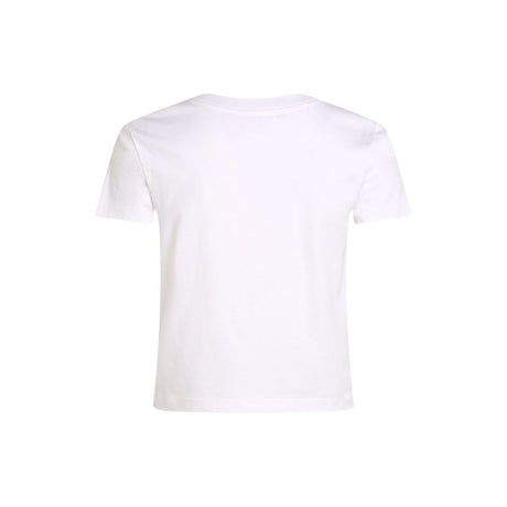 Calvin Klein Jeans Hvid T-shirt i genbrugsbomuld