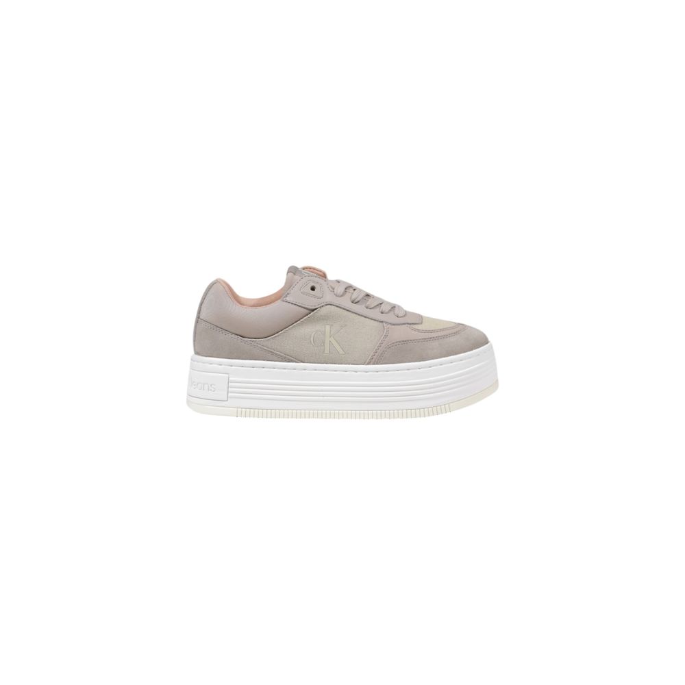 Calvin Klein Jeans Beige Sneaker i genbrugsbomuld