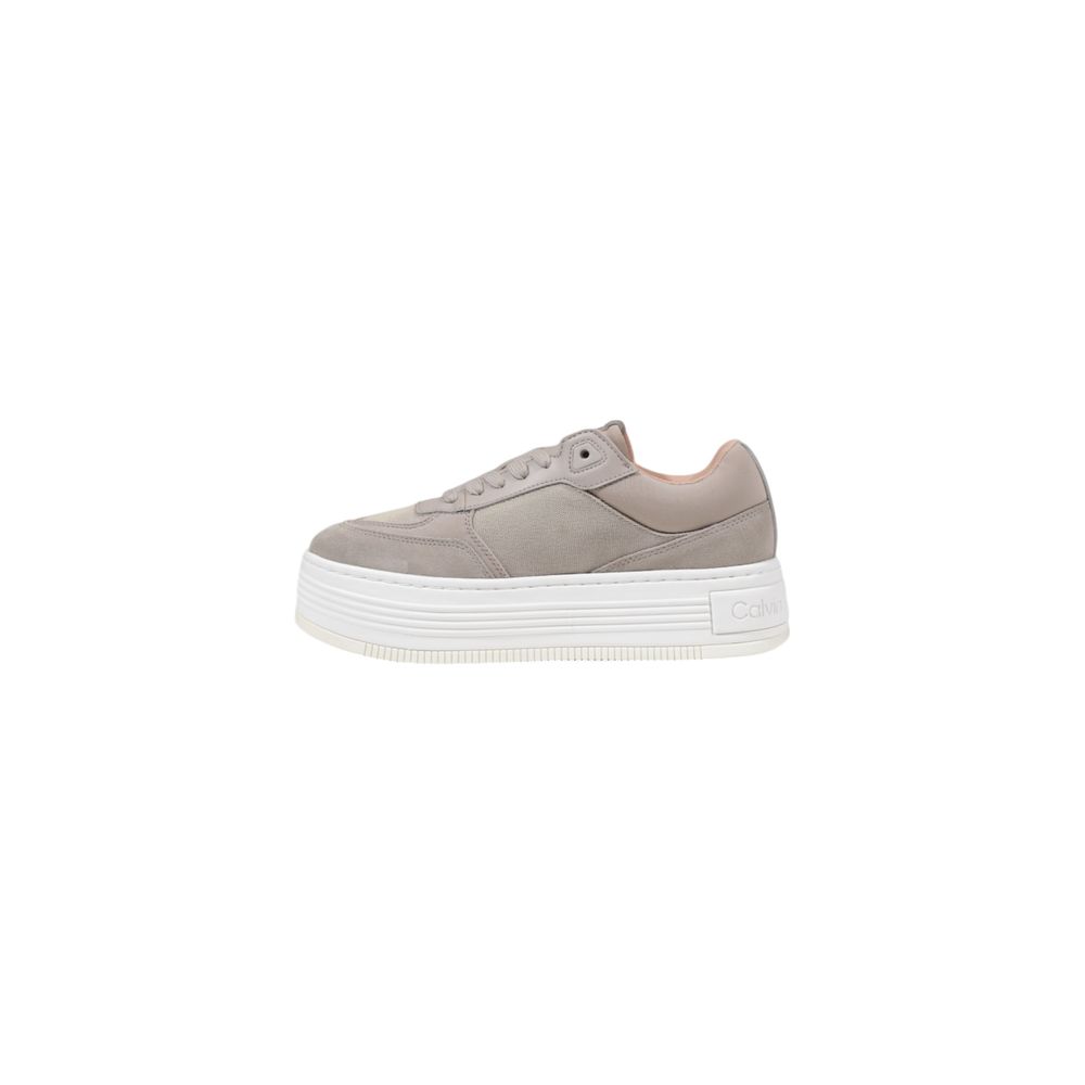 Calvin Klein Jeans Beige Sneaker i genbrugsbomuld