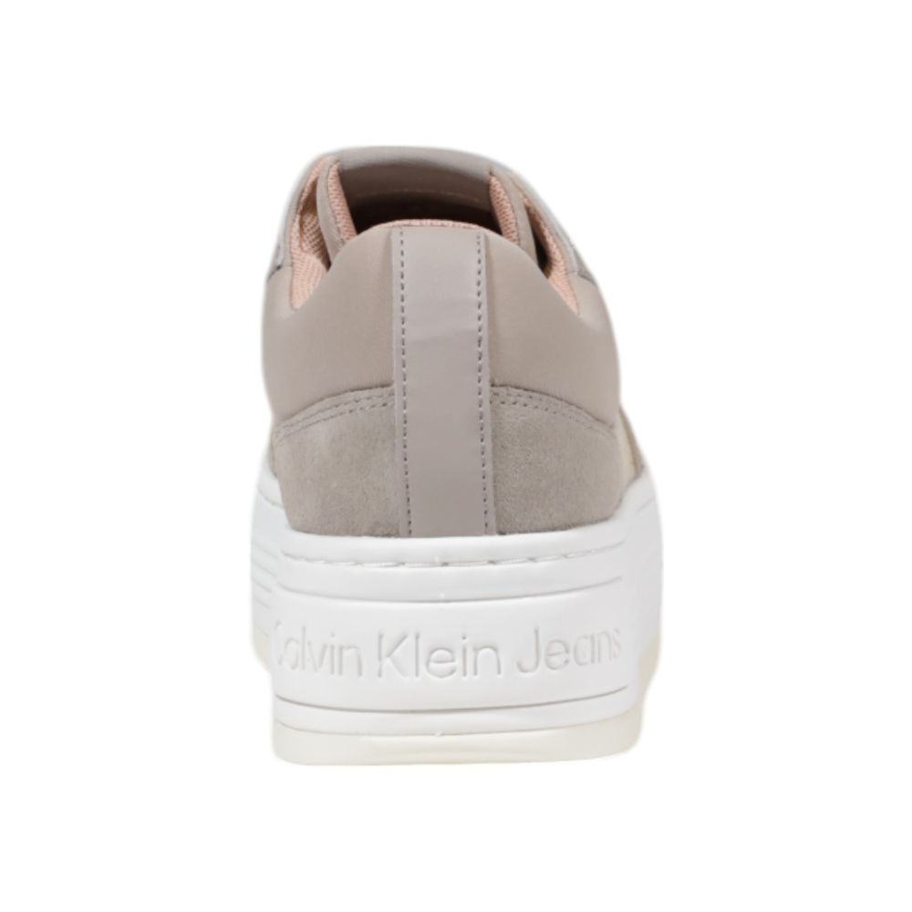 Calvin Klein Jeans Beige Sneaker i genbrugsbomuld