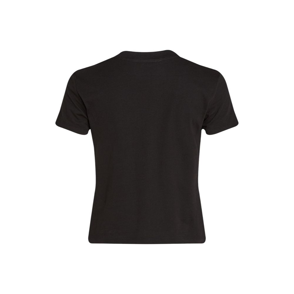 Calvin Klein Jeans Sort genbrugsbomuld T-shirt