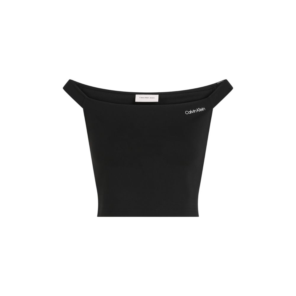 Calvin Klein Jeans Sort Viskose Top