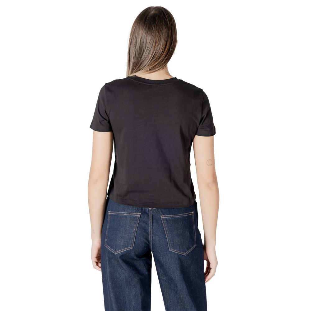 Calvin Klein Jeans Sort genbrugsbomuld T-shirt