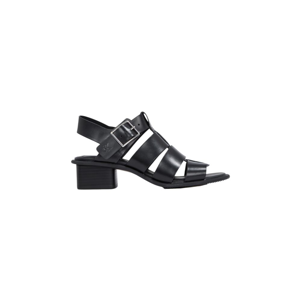 Calvin Klein Jeans Sort Polyester Sandal