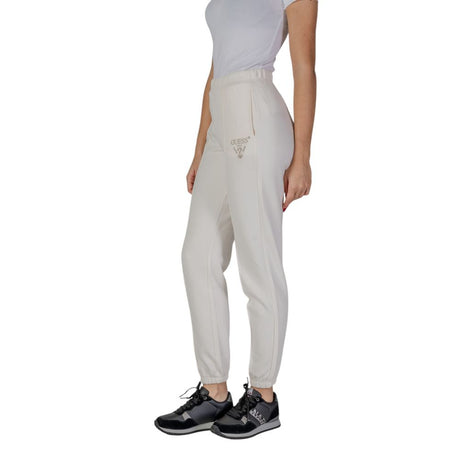 Guess Active Cream Polyester Joggers Workout Pant