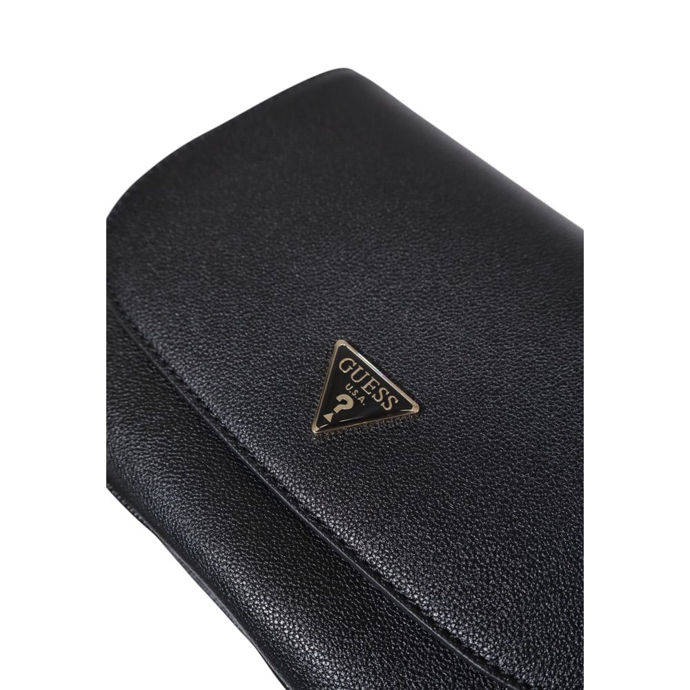 Guess sort polyethylen håndtaske