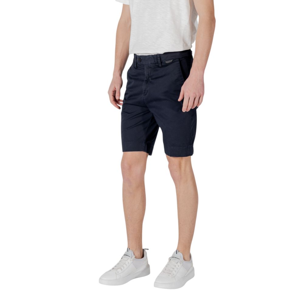 Antony Morato blå Bermuda-shorts i bomuld