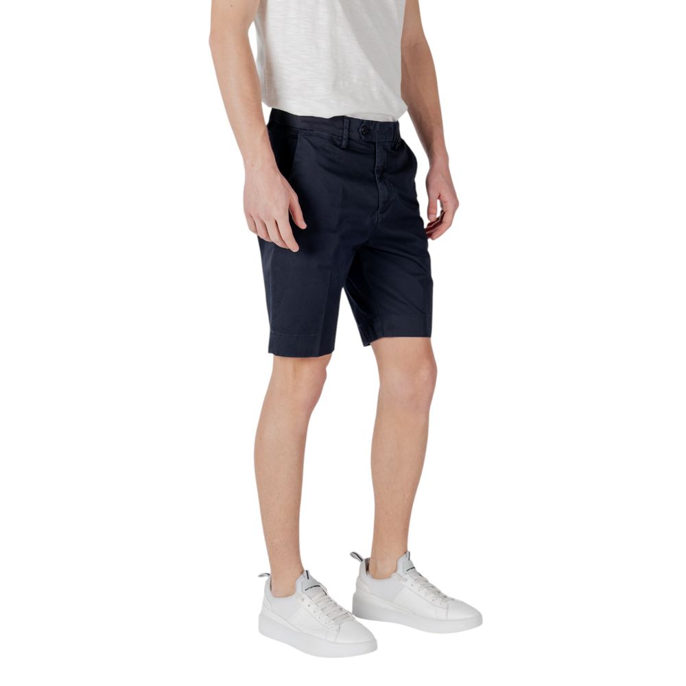 Antony Morato blå Bermuda-shorts i bomuld