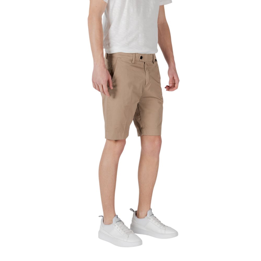 Antony Morato Beige Bermuda-shorts i bomuld