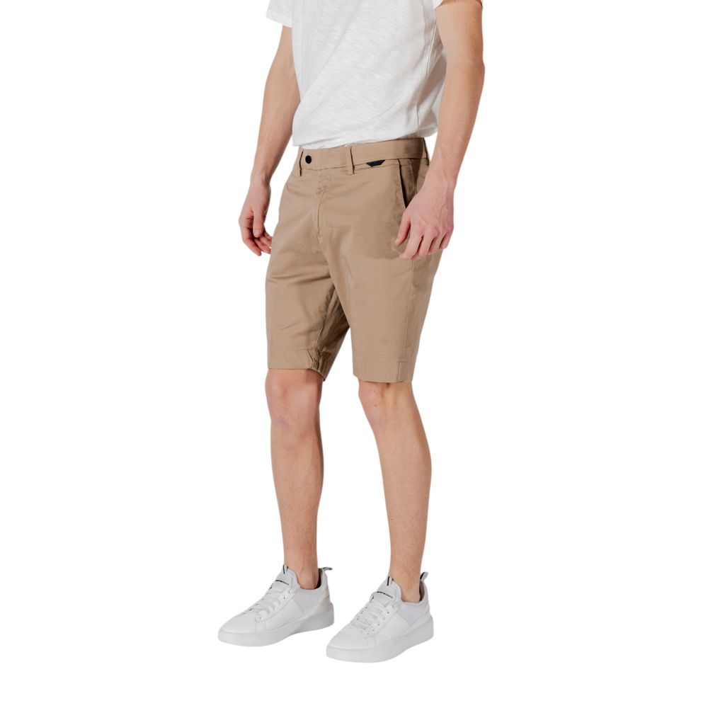 Antony Morato Beige Bermuda-shorts i bomuld