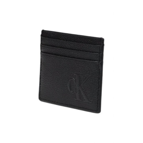 Calvin Klein Jeans Black Leather Cardholder