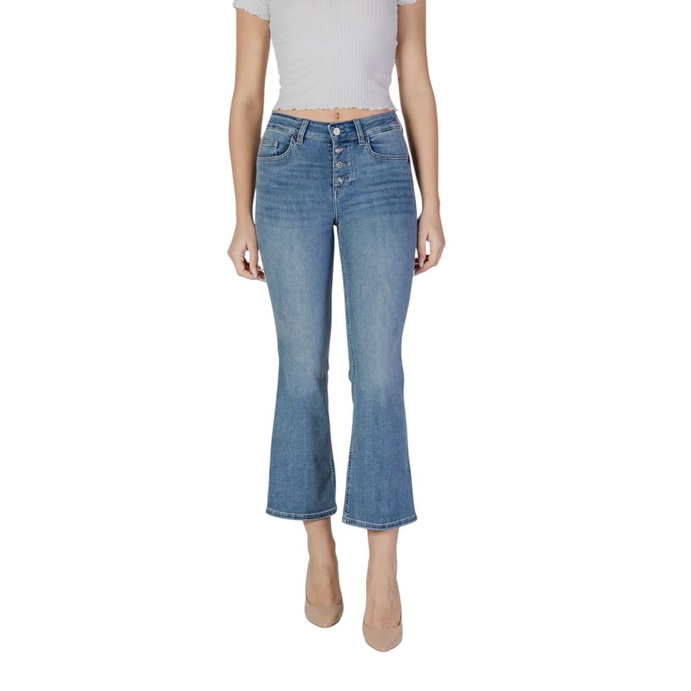 Liu Jo Blue Cotton Bootcut-jeans