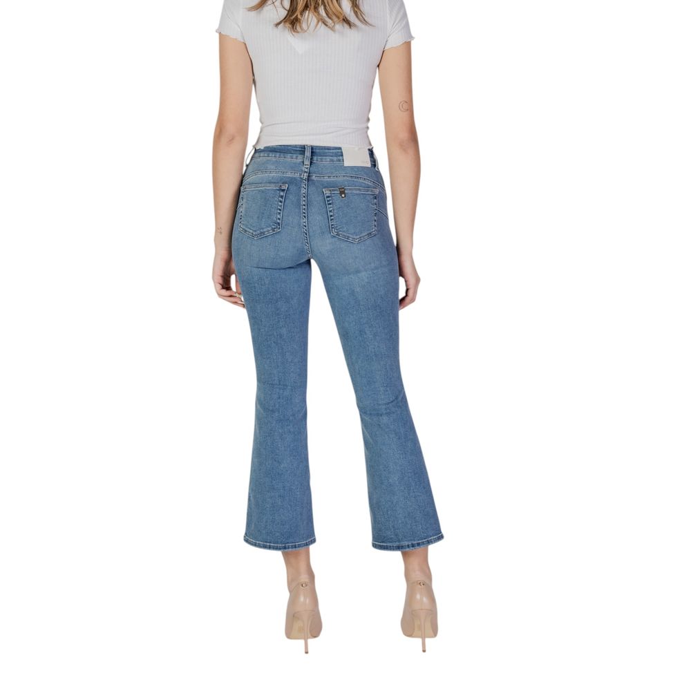 Liu Jo Blue Cotton Bootcut-jeans