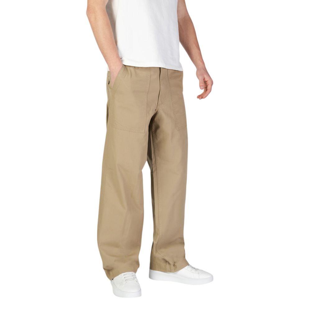 Jack Jones Beige Bomuld Casual Bukser