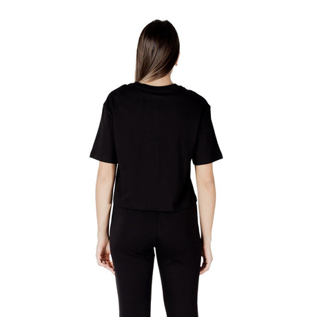 Armani Exchange Black Cotton T-Shirt
