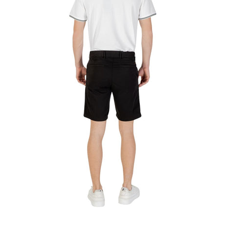 Hugo Boss Black Cotton Bermuda