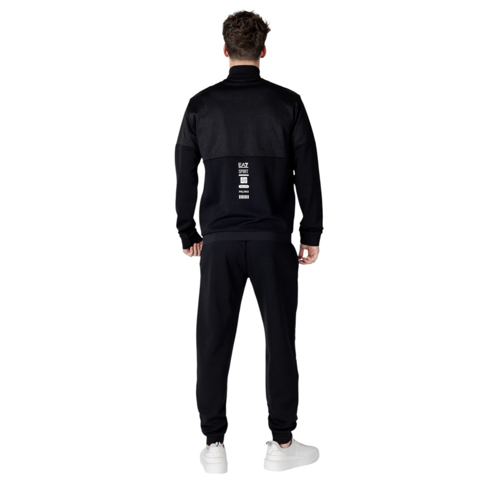 EA7 Emporio Armani sort bomuld sweatsuit