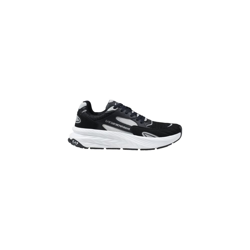 EA7 Emporio Armani tofarvede polyester atletiske sneakers