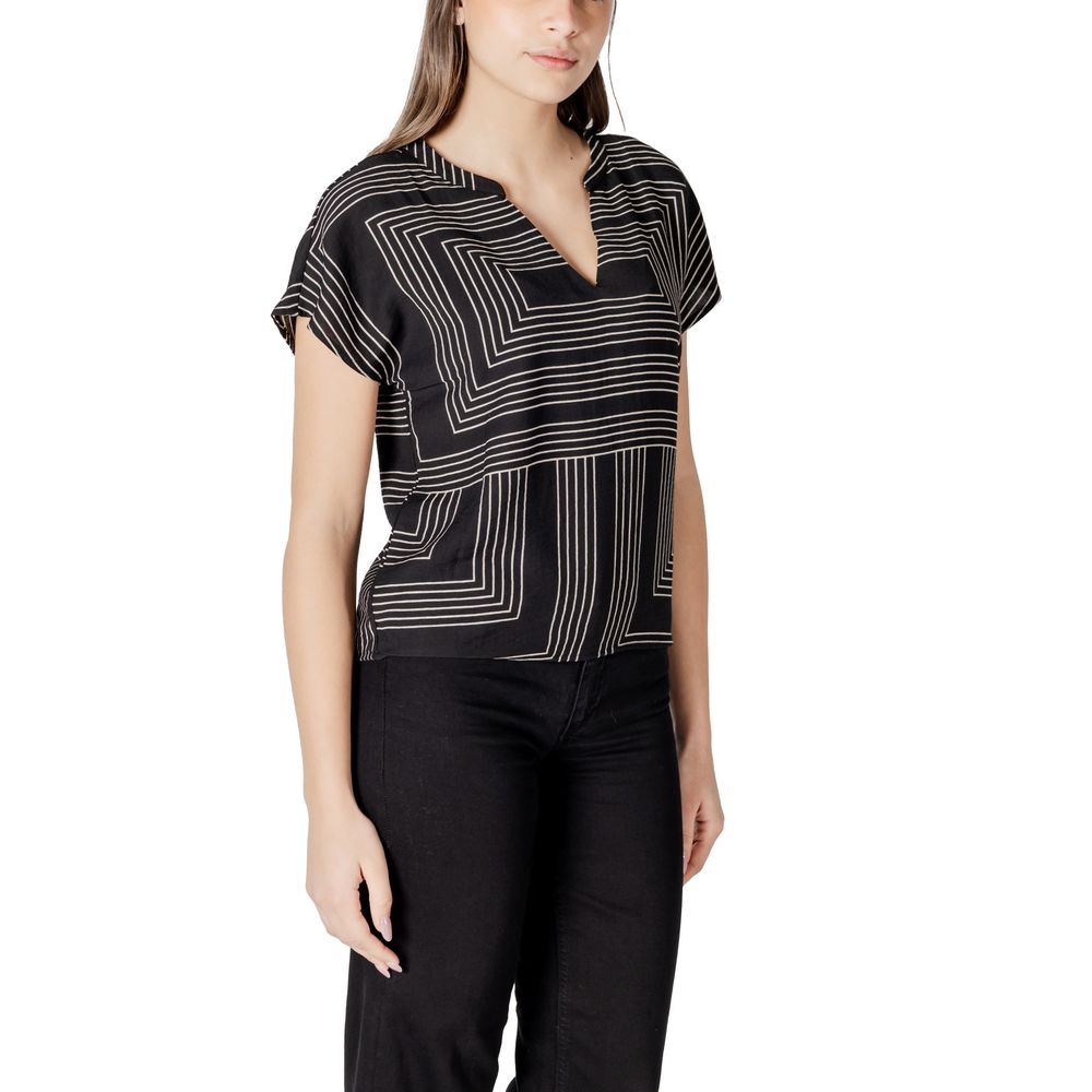 Jacqueline De Yong Sort Viskose Sportstøj