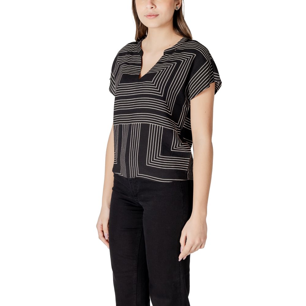 Jacqueline De Yong Sort Viskose Sportstøj