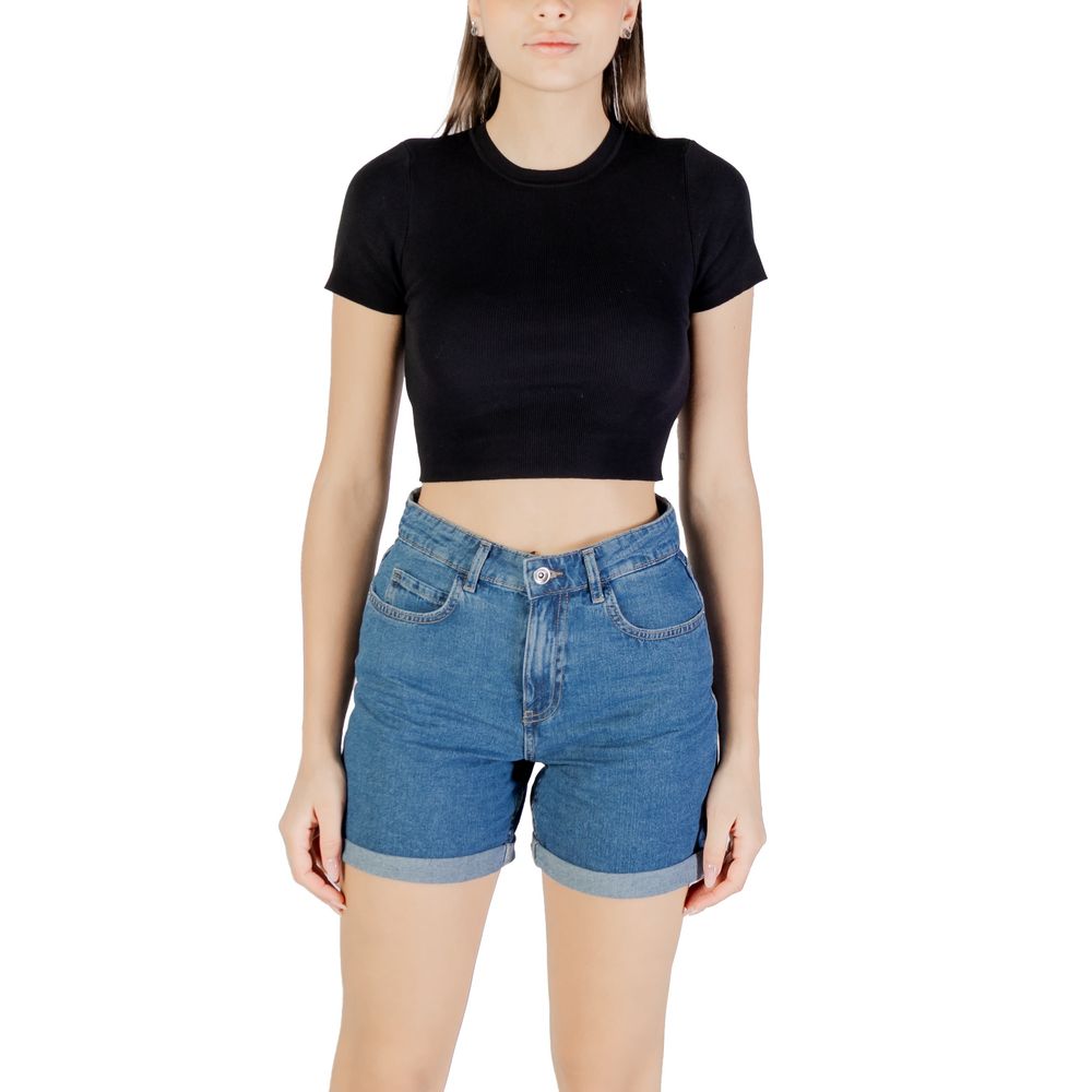 Jacqueline De Yong Sort Viskose Sweater