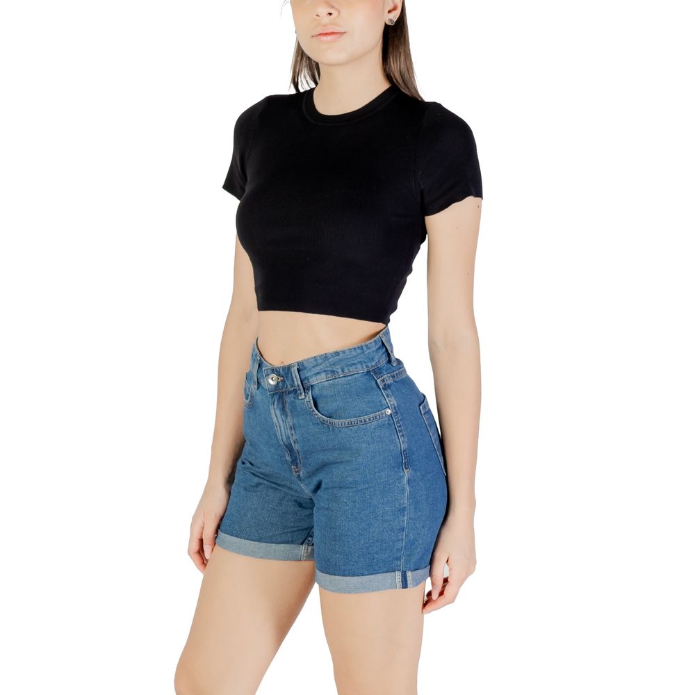 Jacqueline De Yong Sort Viskose Sweater