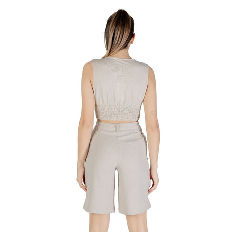 Only Beige Viskose Top