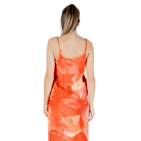 Vila Tøj Rød Polyamid Top