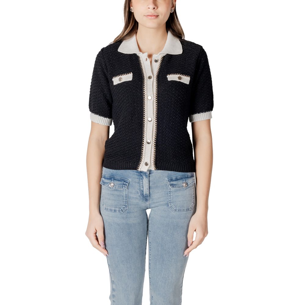 Morgan De Toi Sort genbrugsbomuldssweater