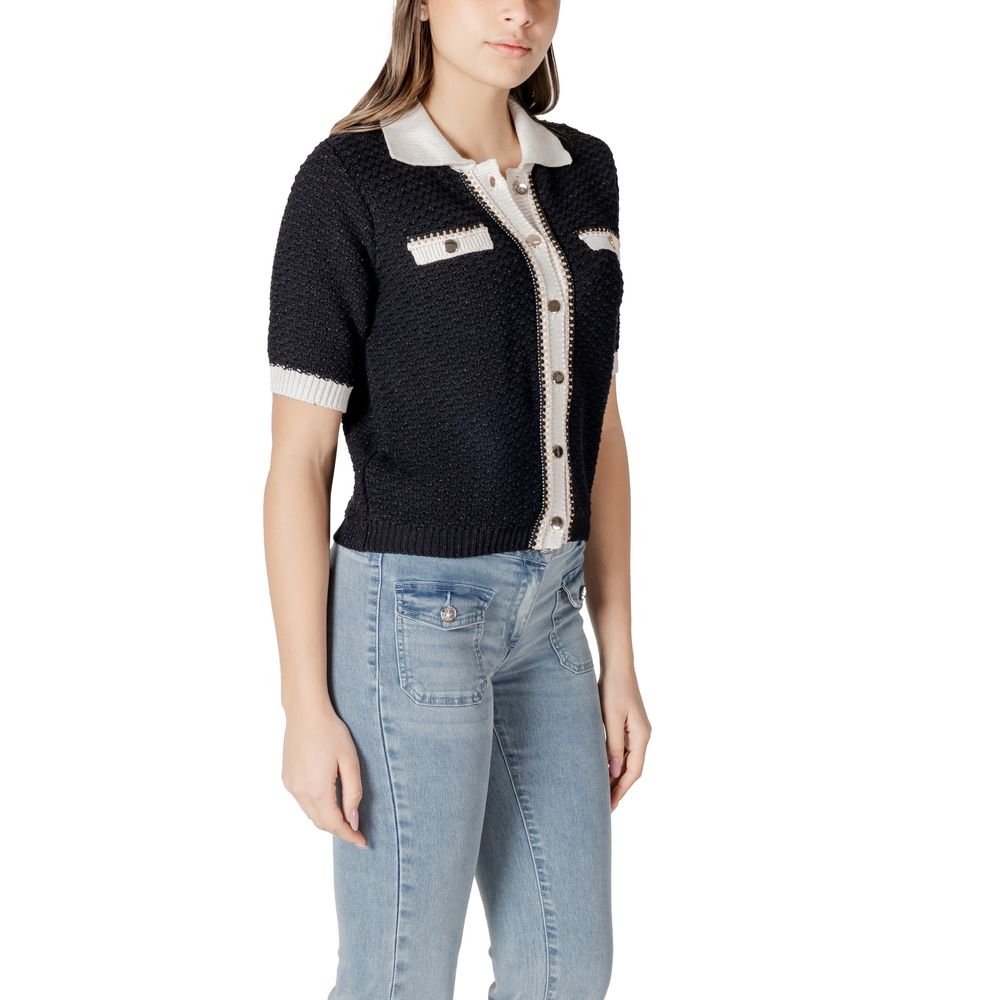 Morgan De Toi Sort genbrugsbomuldssweater